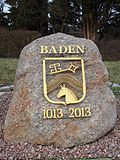 Findling 1000Jahre Baden